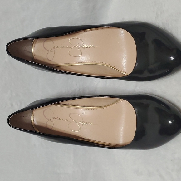 JESSICA SIMPSON Pump heel shoes 6.5 M black(Ss36) - Picture 2 of 13